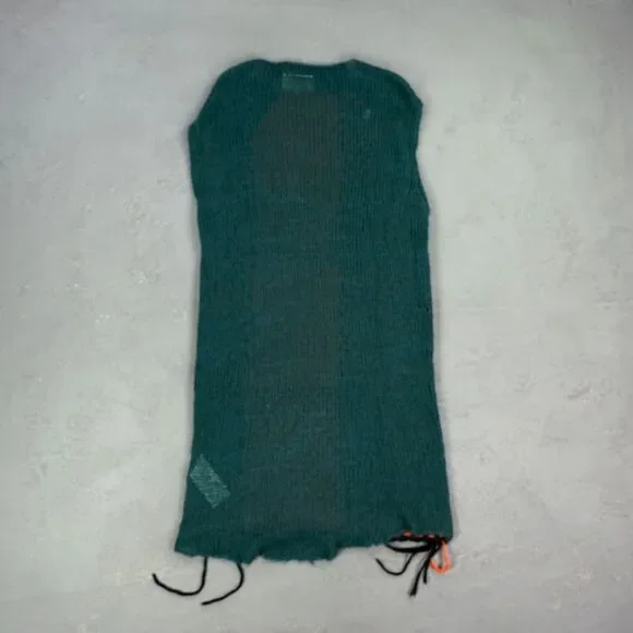 MM6 Maison Margiela Wool & Mohair Blend Knit Sweater Women's Medium - Picture 4 of 5